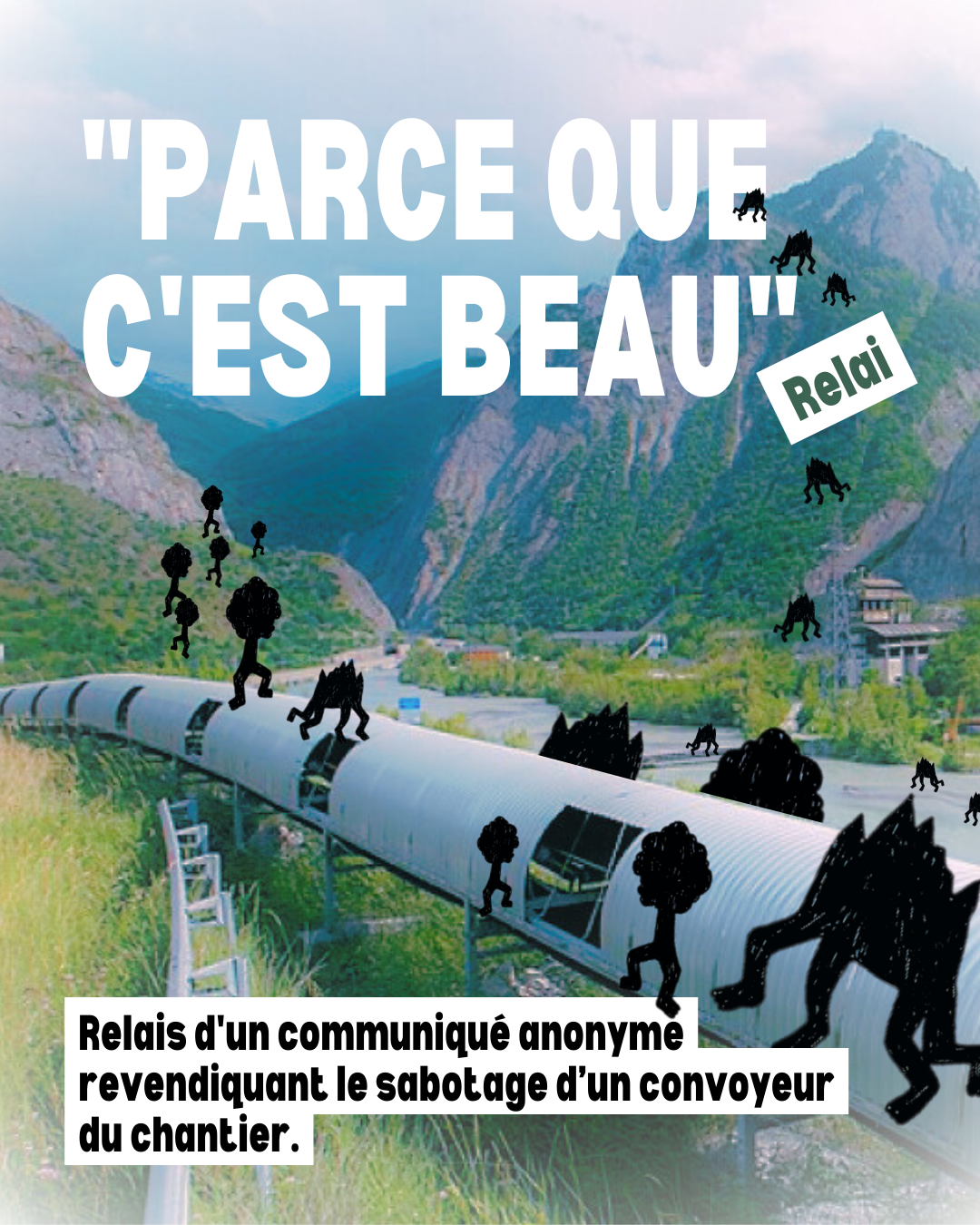 Relai d’un communiqué anonyme