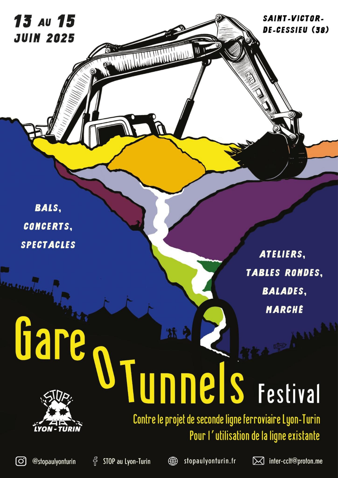 Gare O Tunnels ! 13-15 Juin