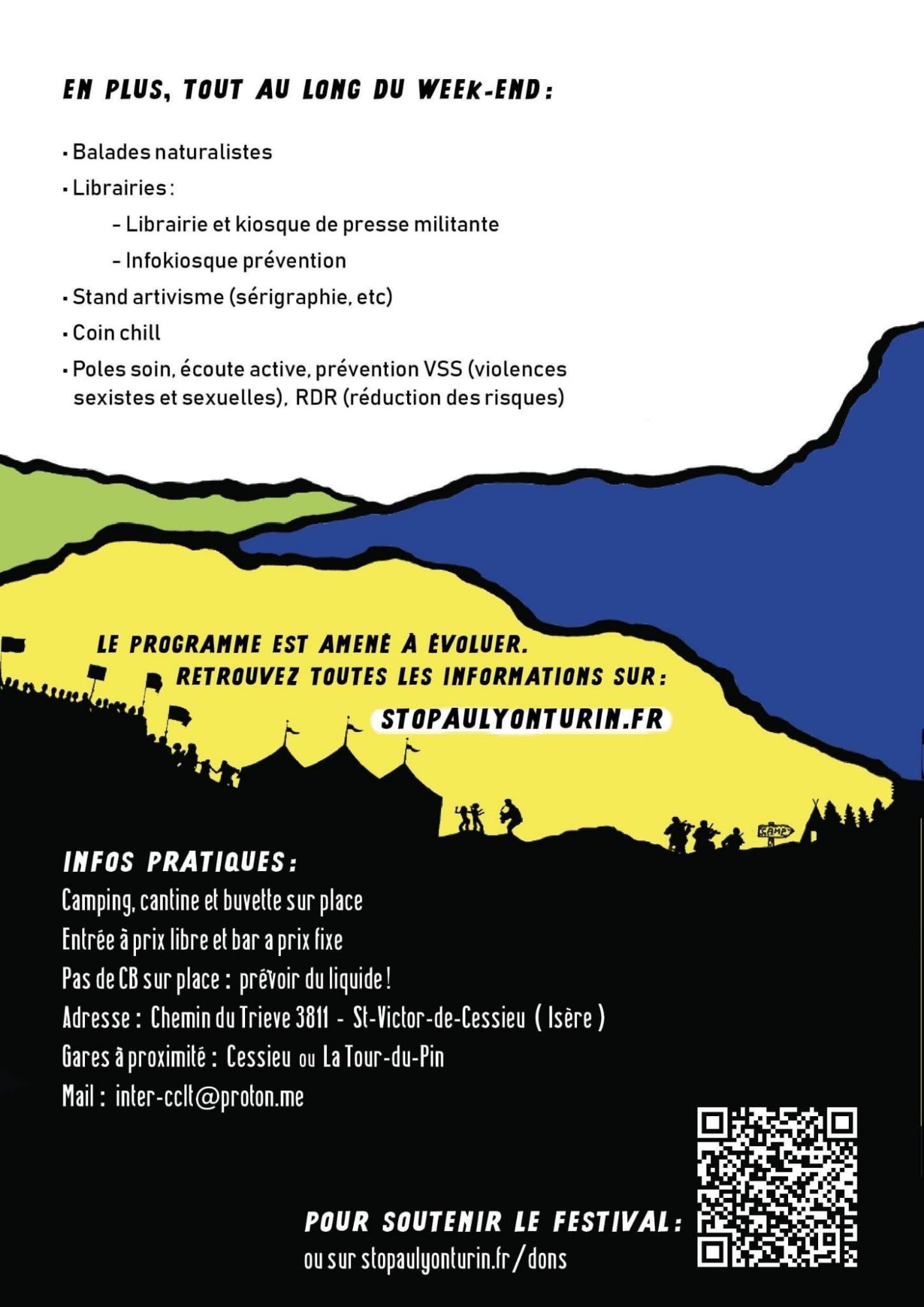Festival Gare au tunnel: programme bouclé !