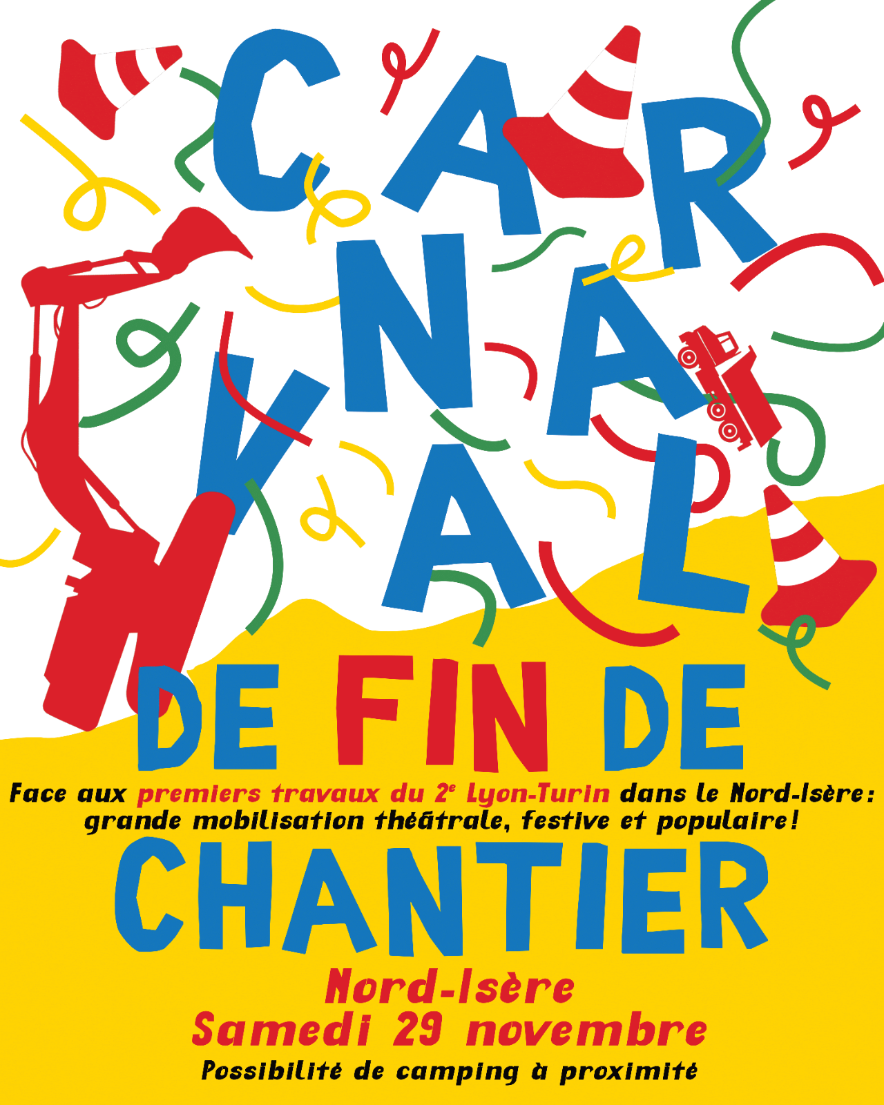 Manif&rsquo;Carnaval contre le Lyon-Turin – 29 Novembre