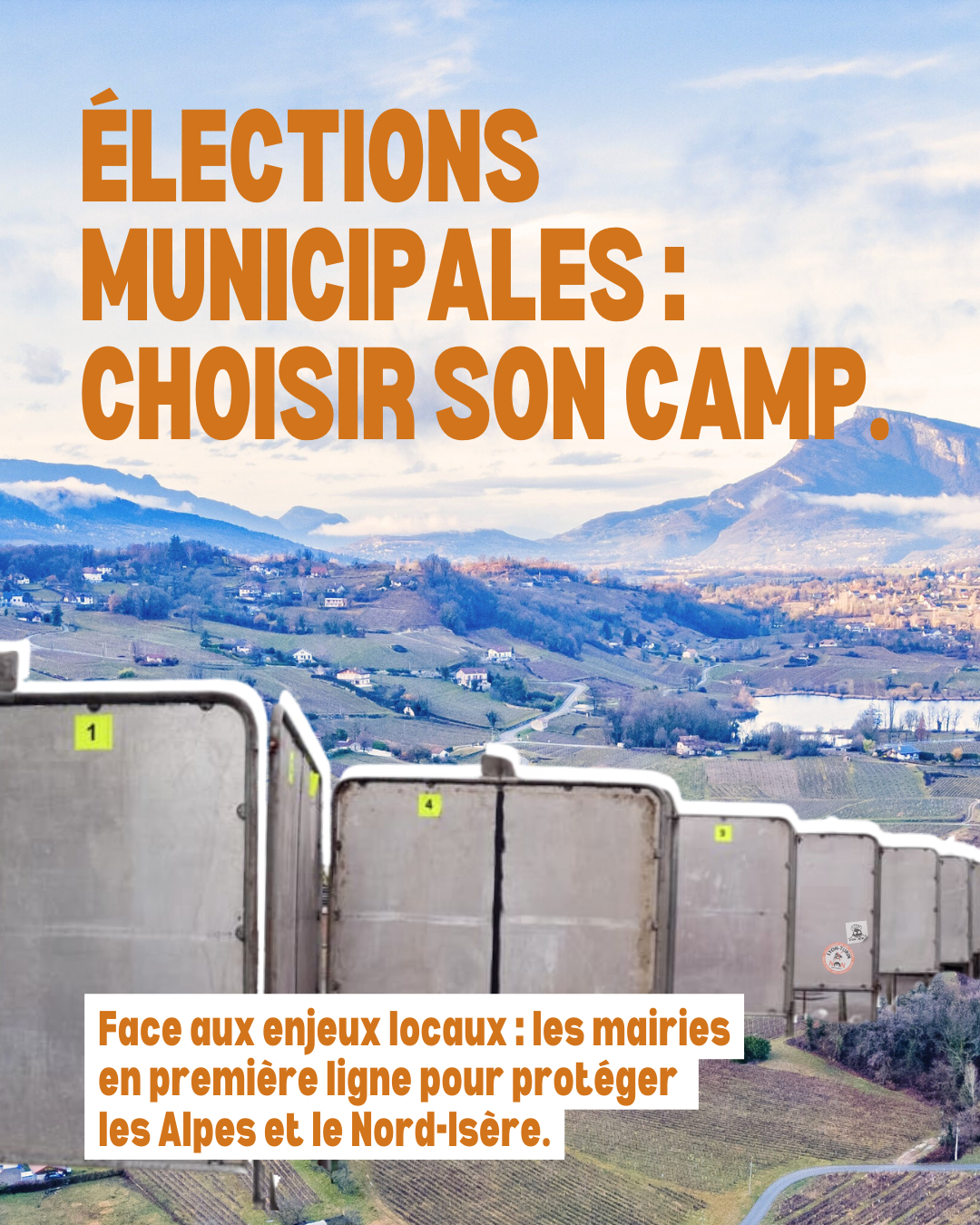 Campagne d&rsquo;info avant les municipales