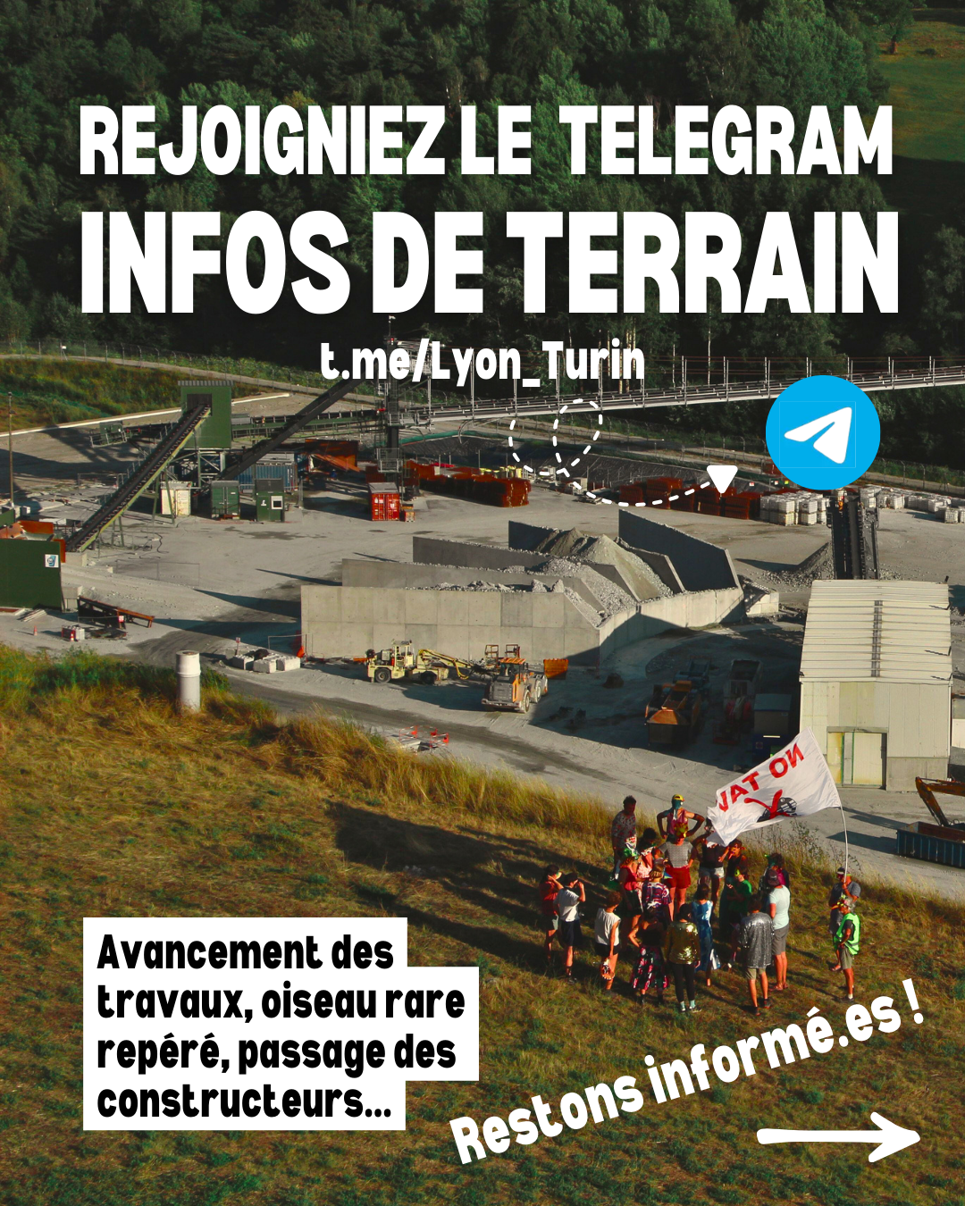 CANAL TELEGRAM DE VEILLE SUR LE TRACÉ